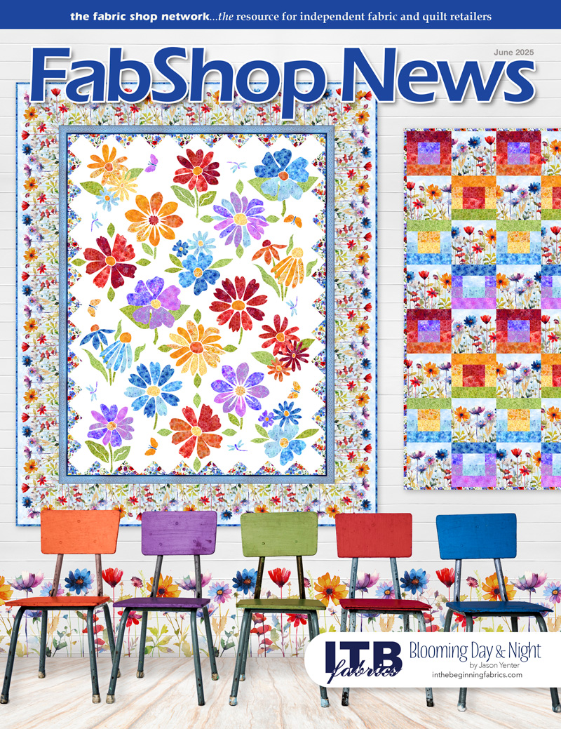 FabShop News June 2025, Issue 166 Cover Image